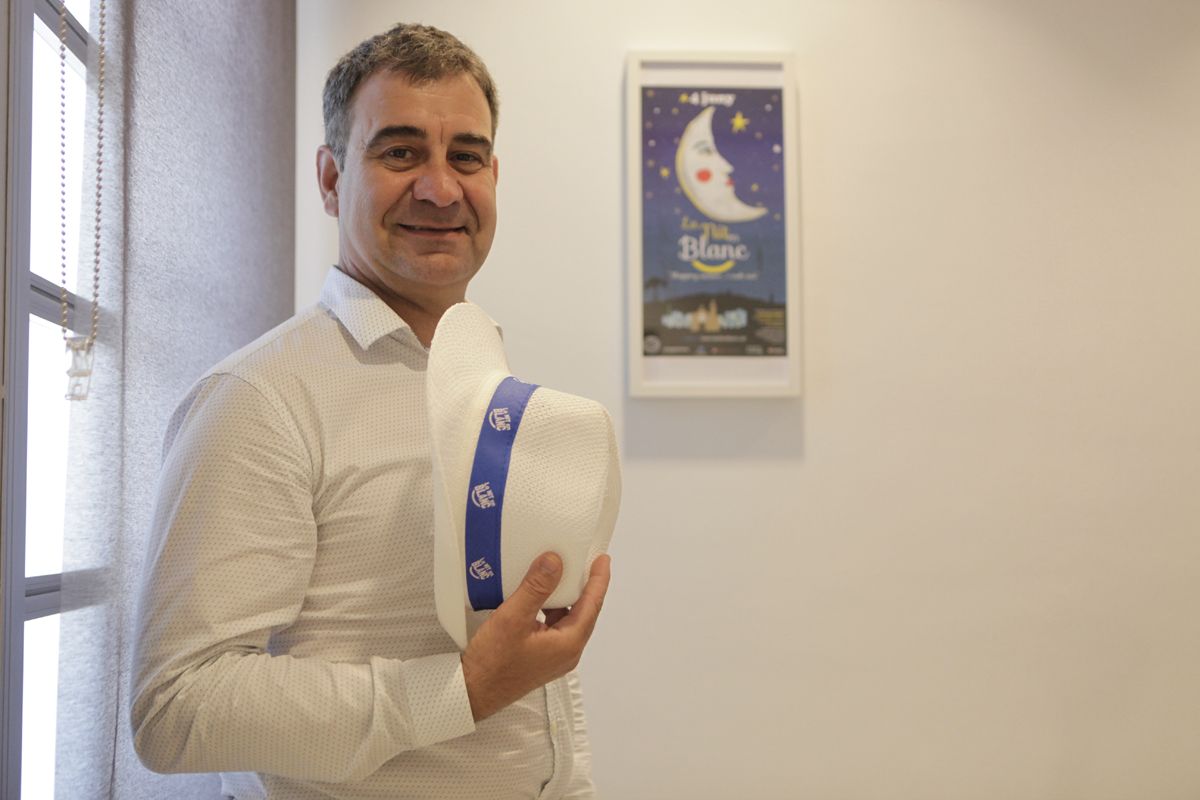 Jesús Carballo és gerent de l'associació Sant Cugat Comerç