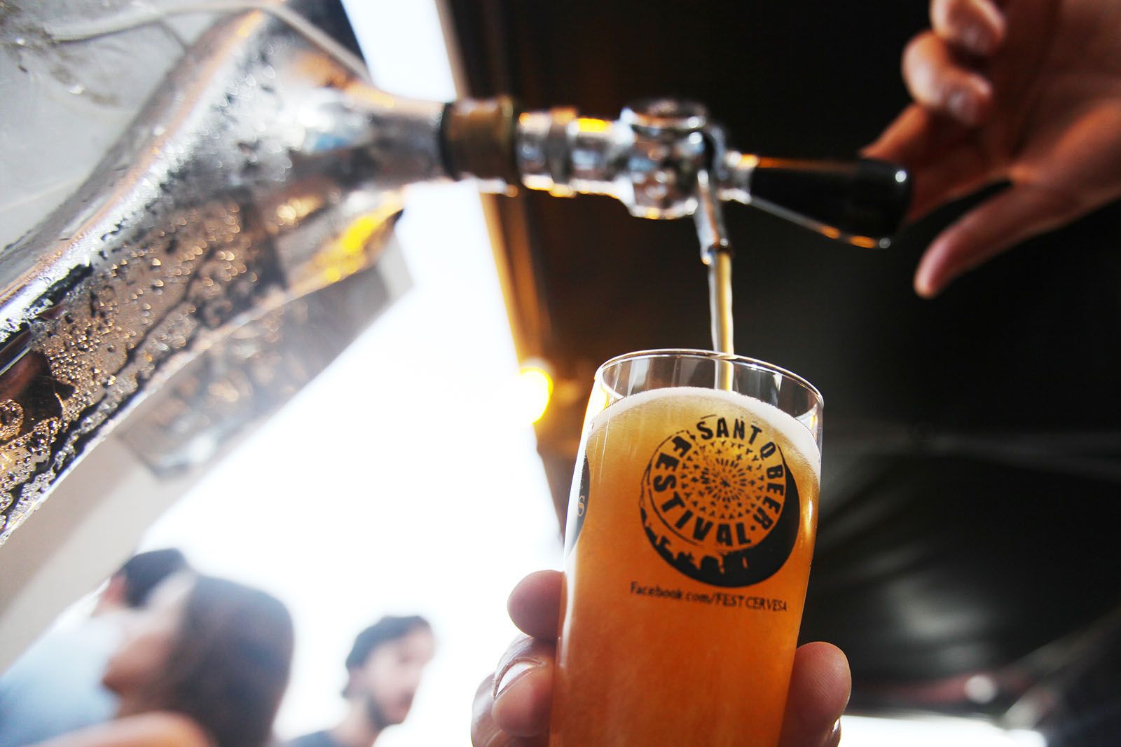 El Sant Q Beer se celebra a la plaça de Barcelona FOTO: Lali Puig