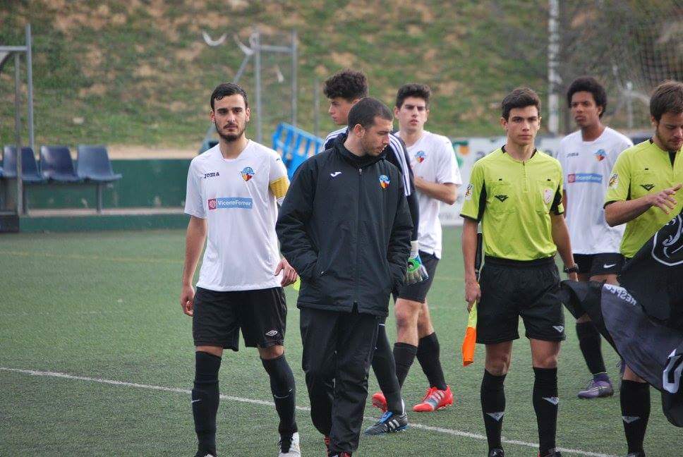 Marcos Reina fa el salt del Sant Cugat Esport a Pumas FOTO: Cedida