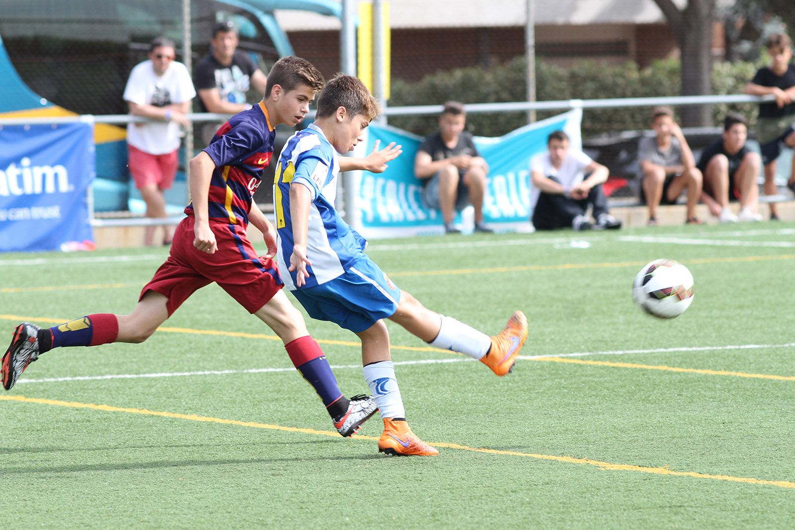 L'Espanyol infantil guanya el torneig contra el Barça FOTO: Haidy Blanch