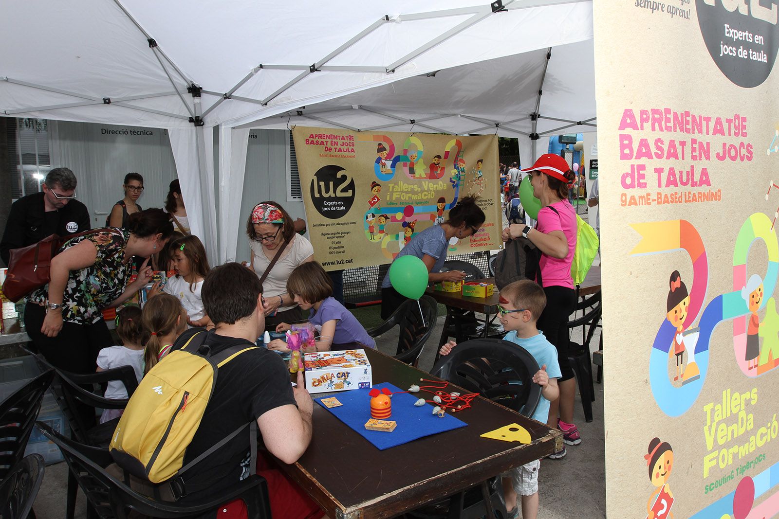 En la 6a Festa de la Infància hi han participat mig miler de nens i nenes i tretze entitats FOTO: Haidy Blanch