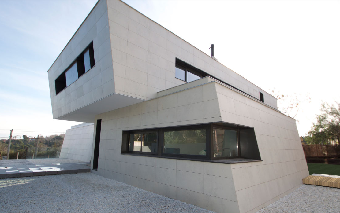 Una de les cases de Jeev Arquitectura, amb despatx a Sant Cugat FOTO: Cedida