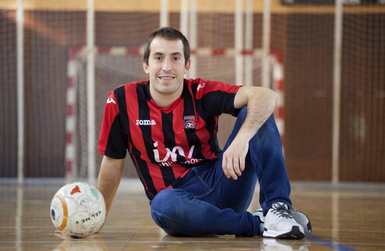 Marc Casas ha defensat deu temporades el primer equip del Futbol Sala Sant Cugat FOTO: Artur Ribera