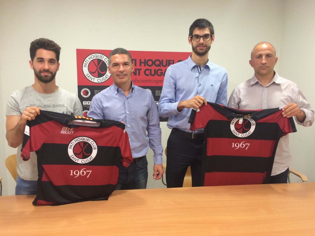 David Martínez, Keko Marzà, Jordi Gabarra i Joan Carles Vadillo. FOTO: À. L. P.