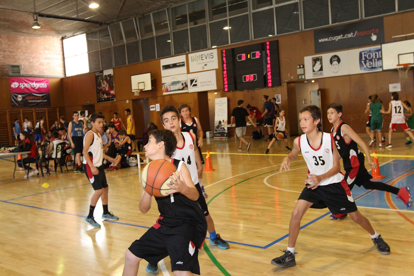 El torneig s'ha traslladat als pavellons 1 i 3 FOTO: Haidy Blanch