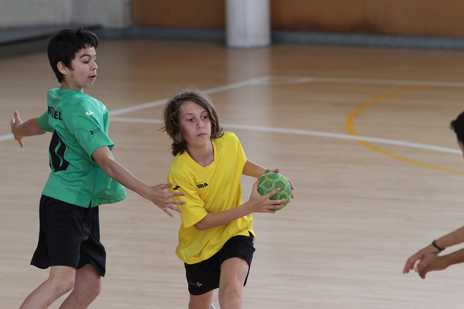 Partit entre el Catalunya i el Santa Isabel FOTO: Haidy Blanch