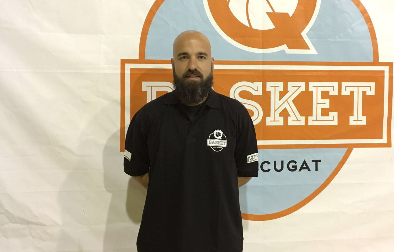 Jordi Juste és el nou entrenador del QBasket Sant Cugat FOTO: Cedida
