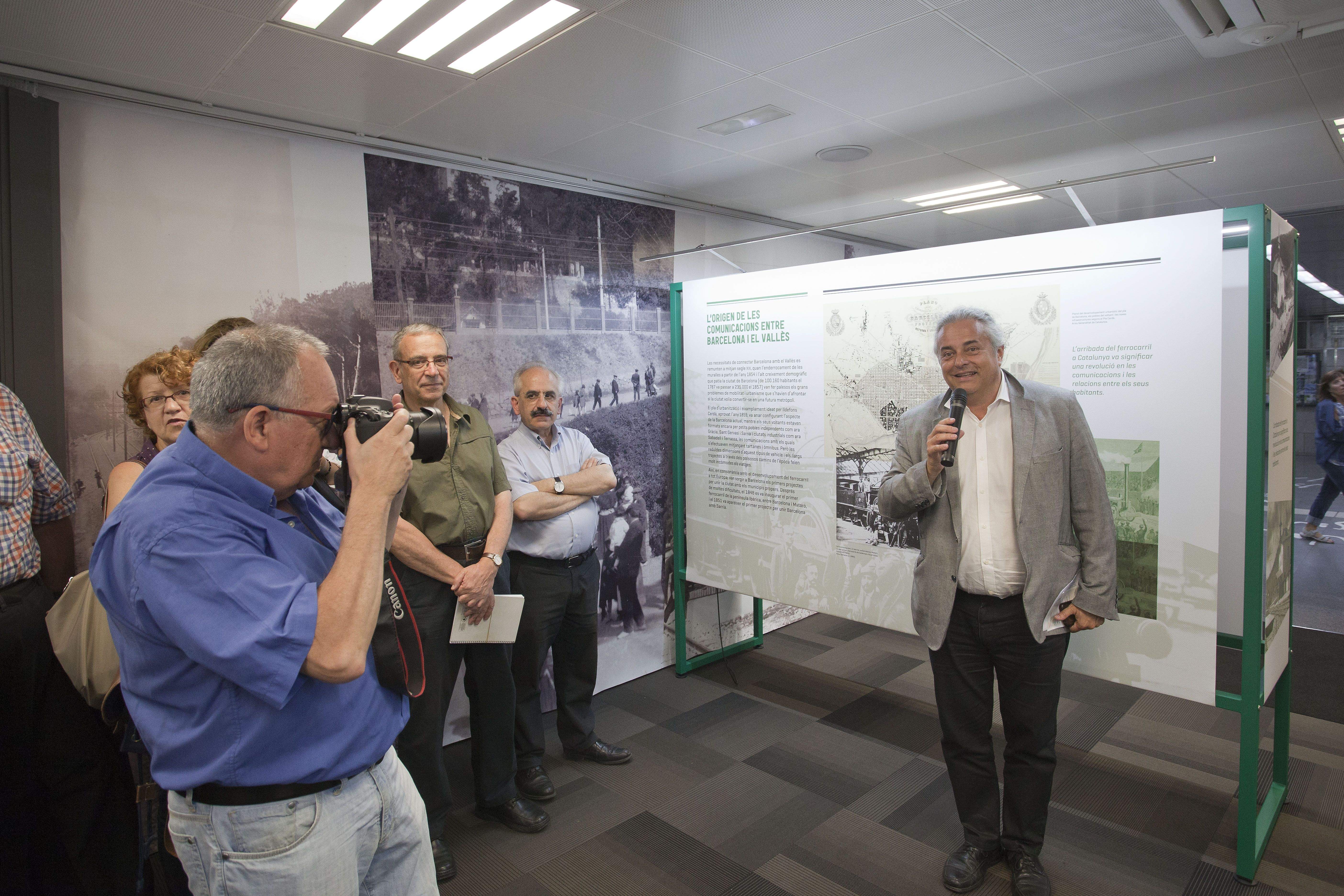 Presentació dels actes del centenari FOTO: FGC