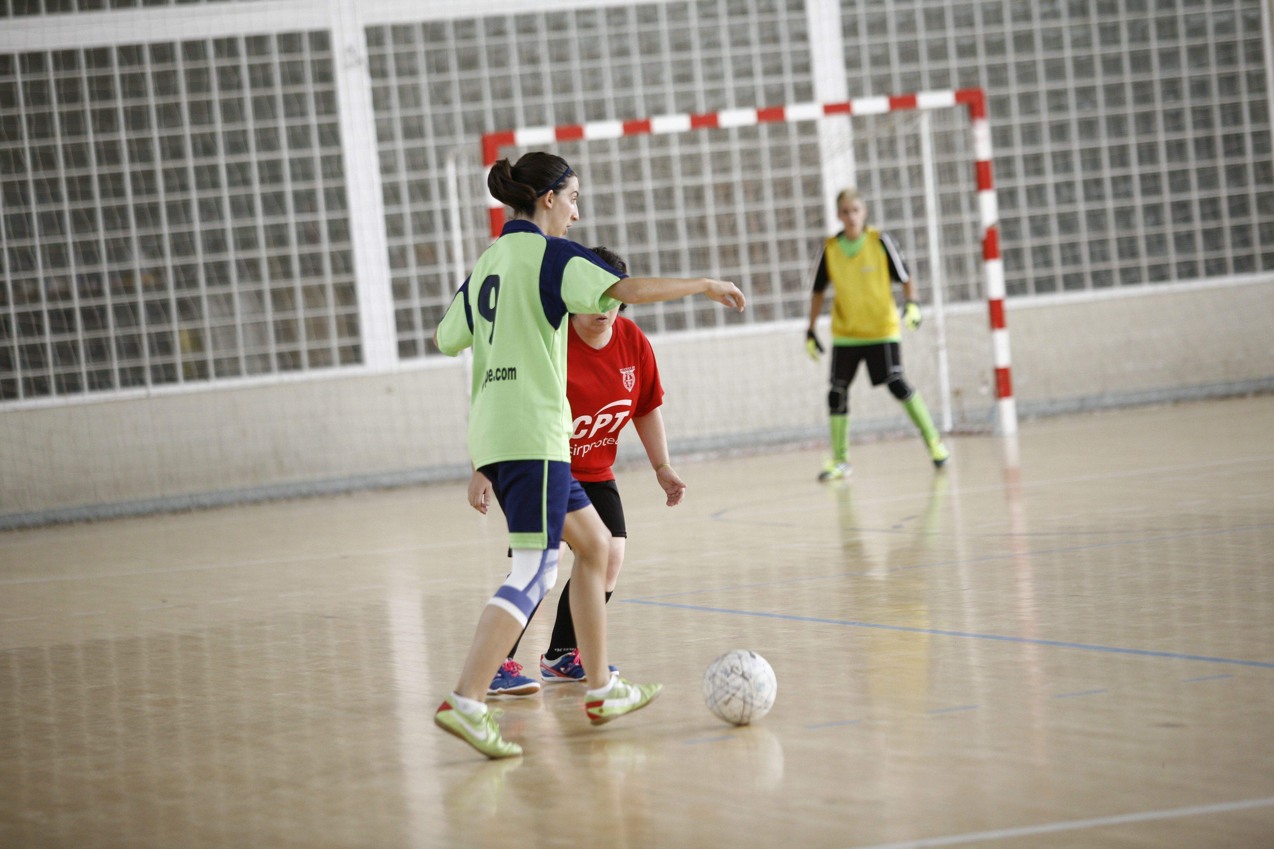 El torneig femení de futbol sala es jugarà a la zona esportiva municipal de la Floresta FOTO: Esther Naval