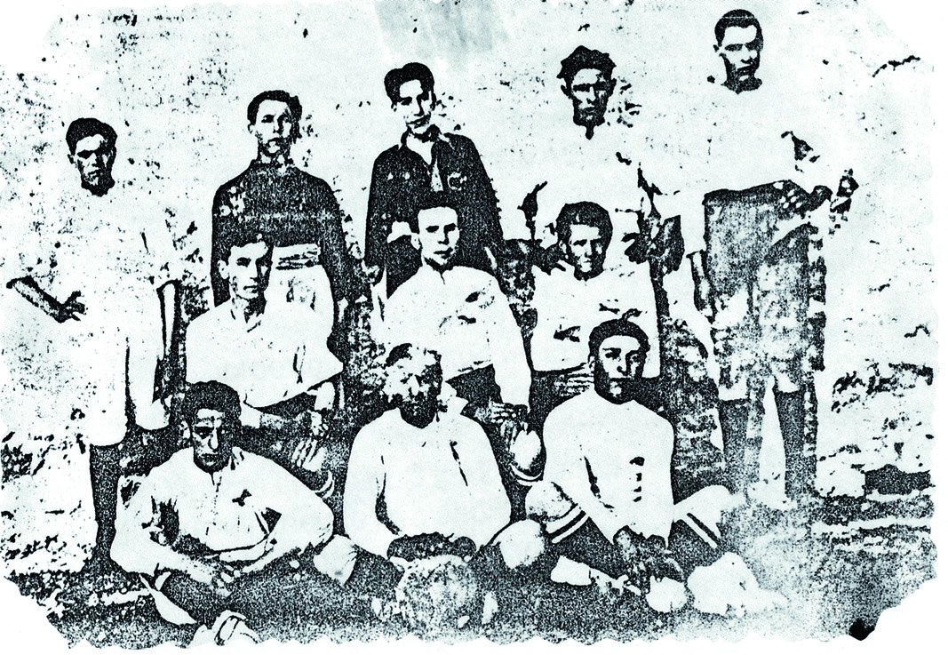 El primer equip que va tenir el Sant Cugat. FOTO: Cedida