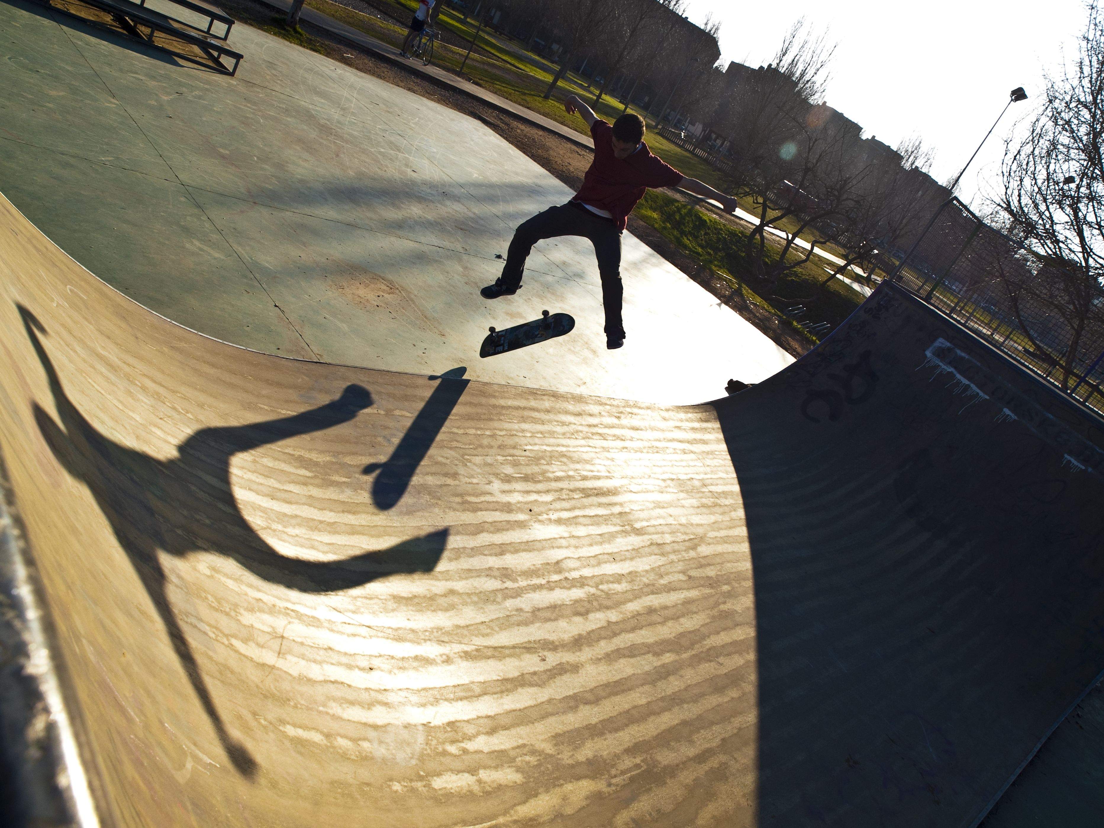 La competició es farà a l'skate park del parc de la Pollancreda FOTO: Artur Ribera