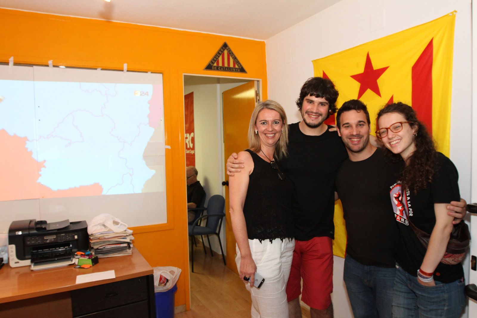 ERC, primera força a Sant Cugat en aquestes eleccions generals FOTO: Haidy Blanch