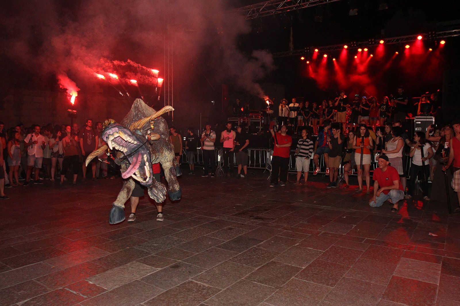 Seguici Nocturn de la Festa Major a la plaça d'Octavià FOTO: Haidy Blanch 