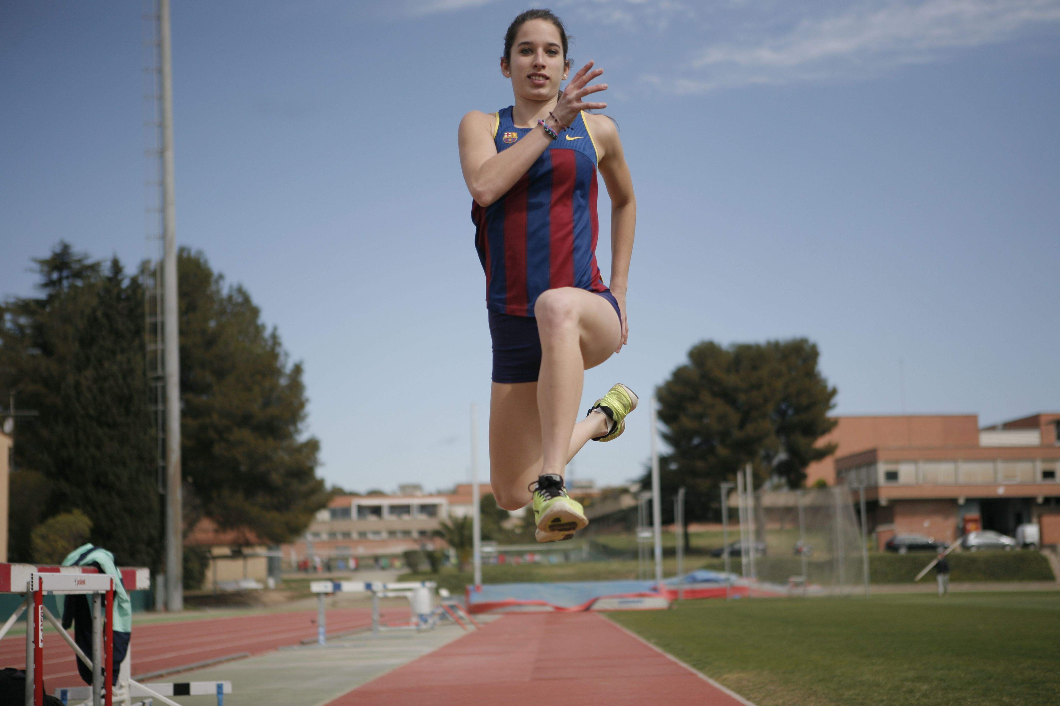 Cora Salas Planas, al CAR de Sant Cugat FOTO: Artur Ribera