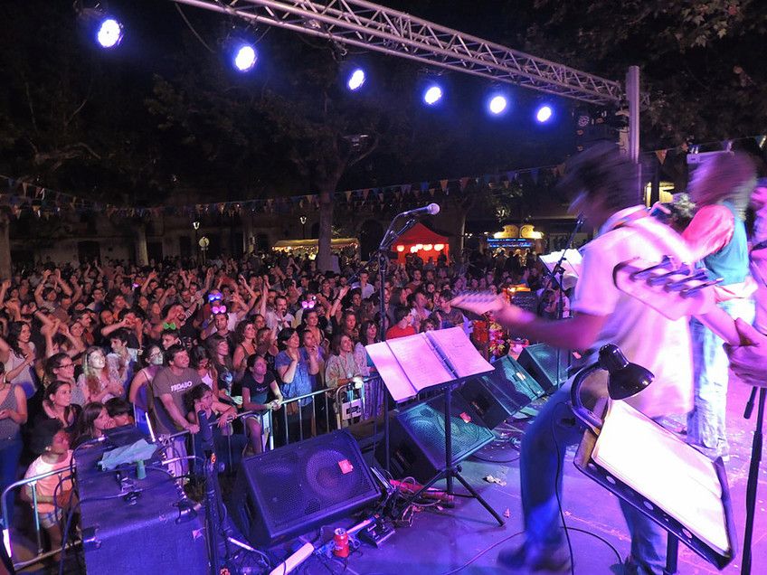 De Mortimers en un concert a Sant Cugat  FOTO: Cedida