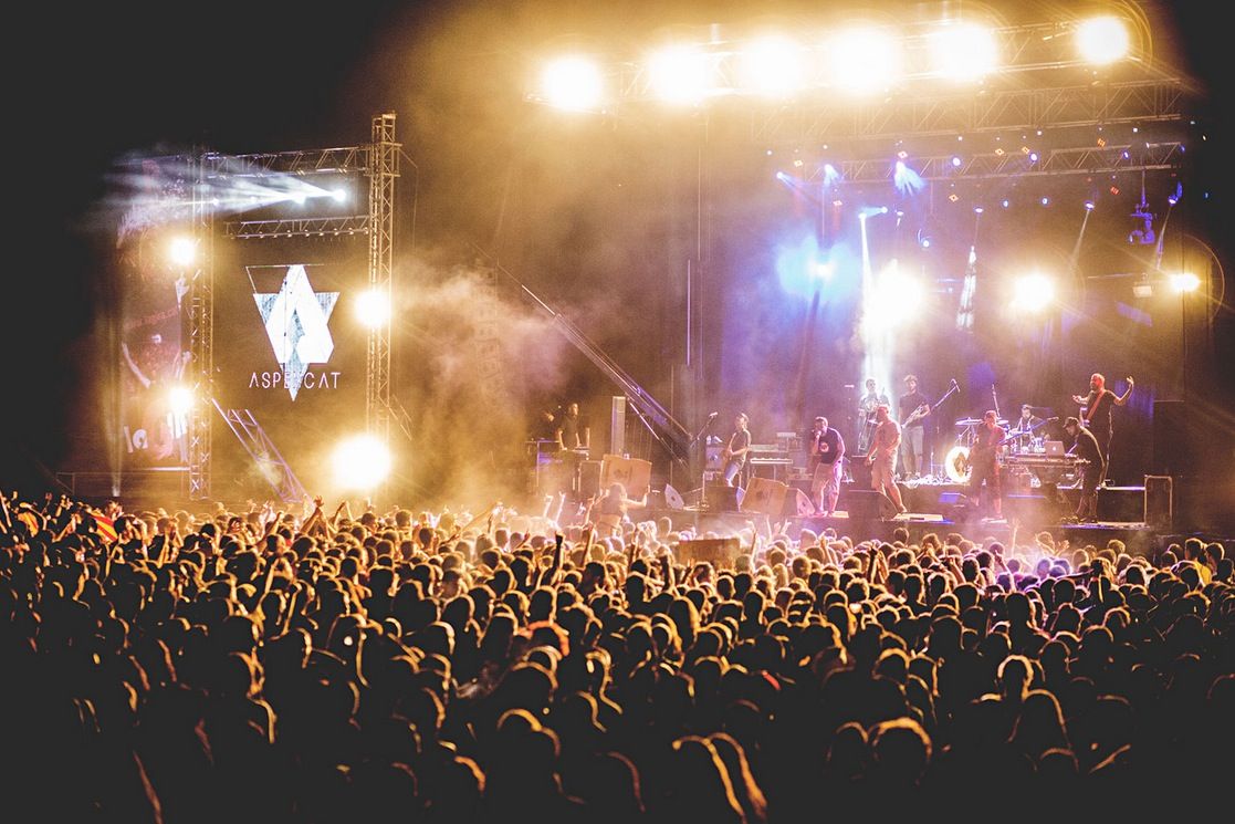 Aspencat en un dels seus concerts  FOTO: Cedida