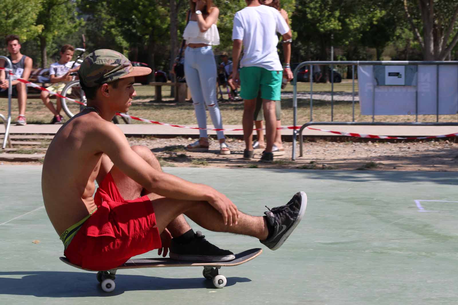 Competició d'skateboard. Foto: Lali Alvarez