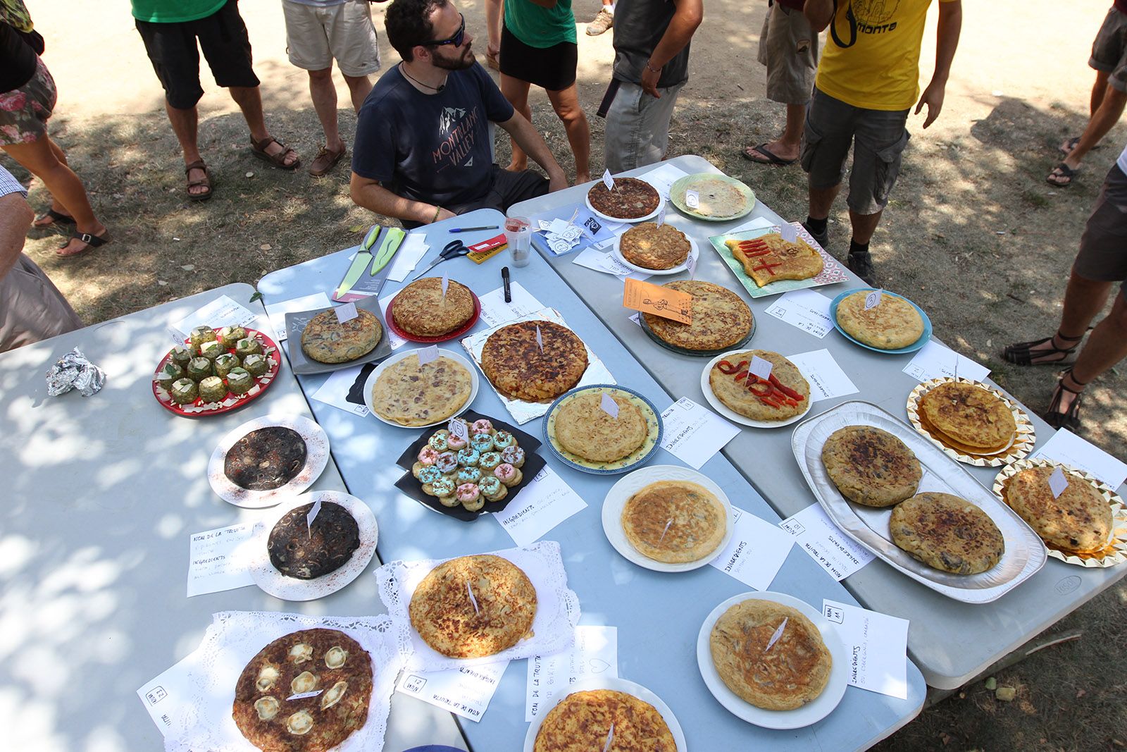 S'han presentat una vintena de truites de tots els gustos i colors FOTO: Haidy Blanch