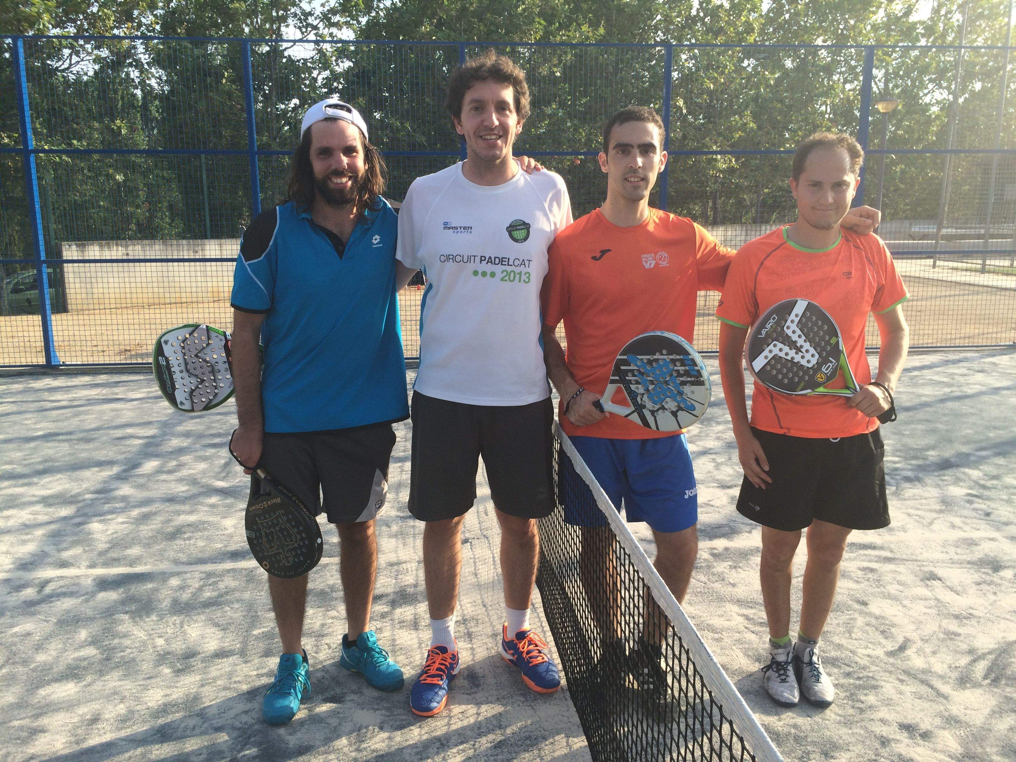 Albert Espanyol i David Collgrós i Víctor Icart i Xavi Fermoso FOTO: Àlex López Puig