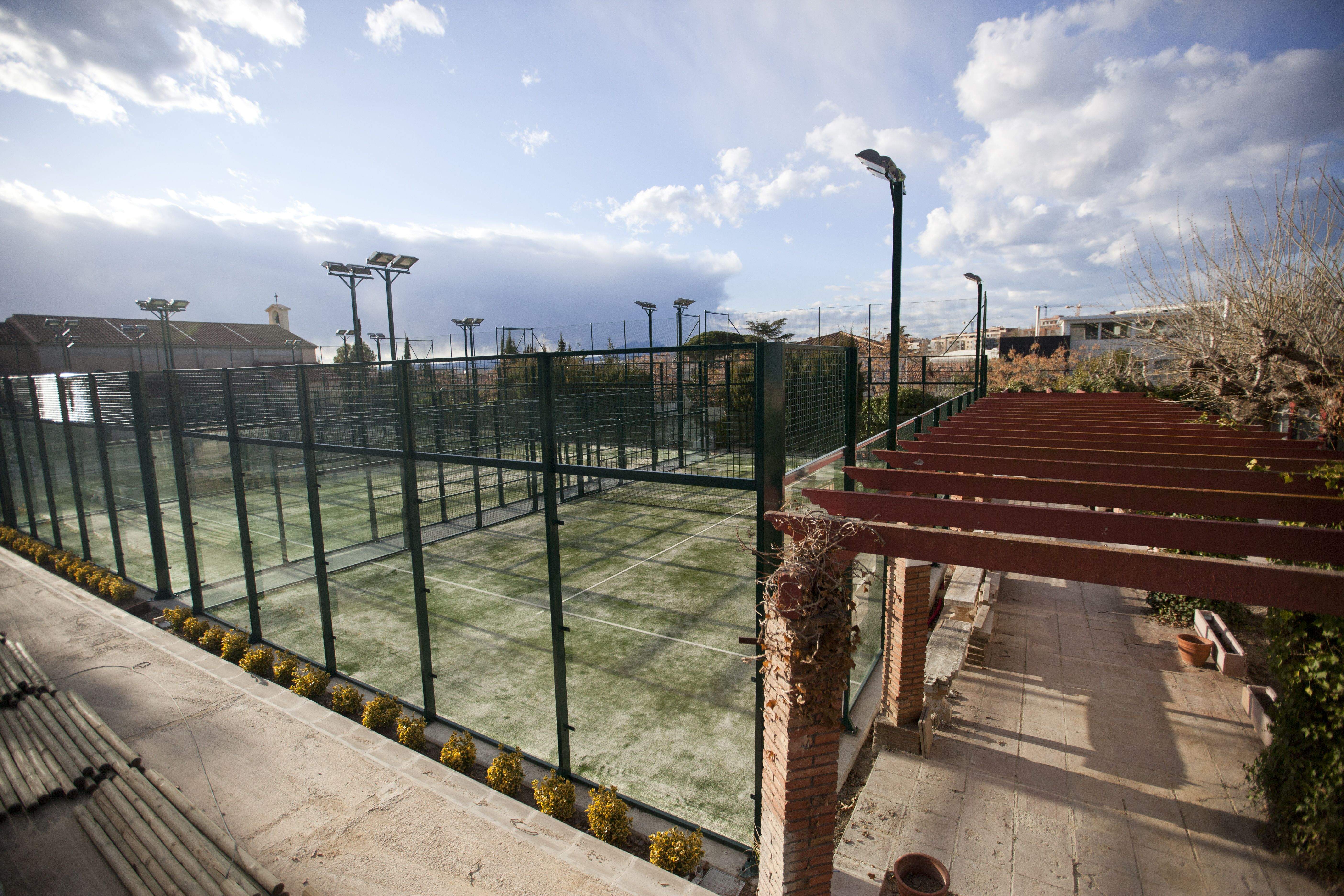 El torneig va tenir lloc a les noves pistes de pàdel de Mira-sol FOTO: Lali Puig