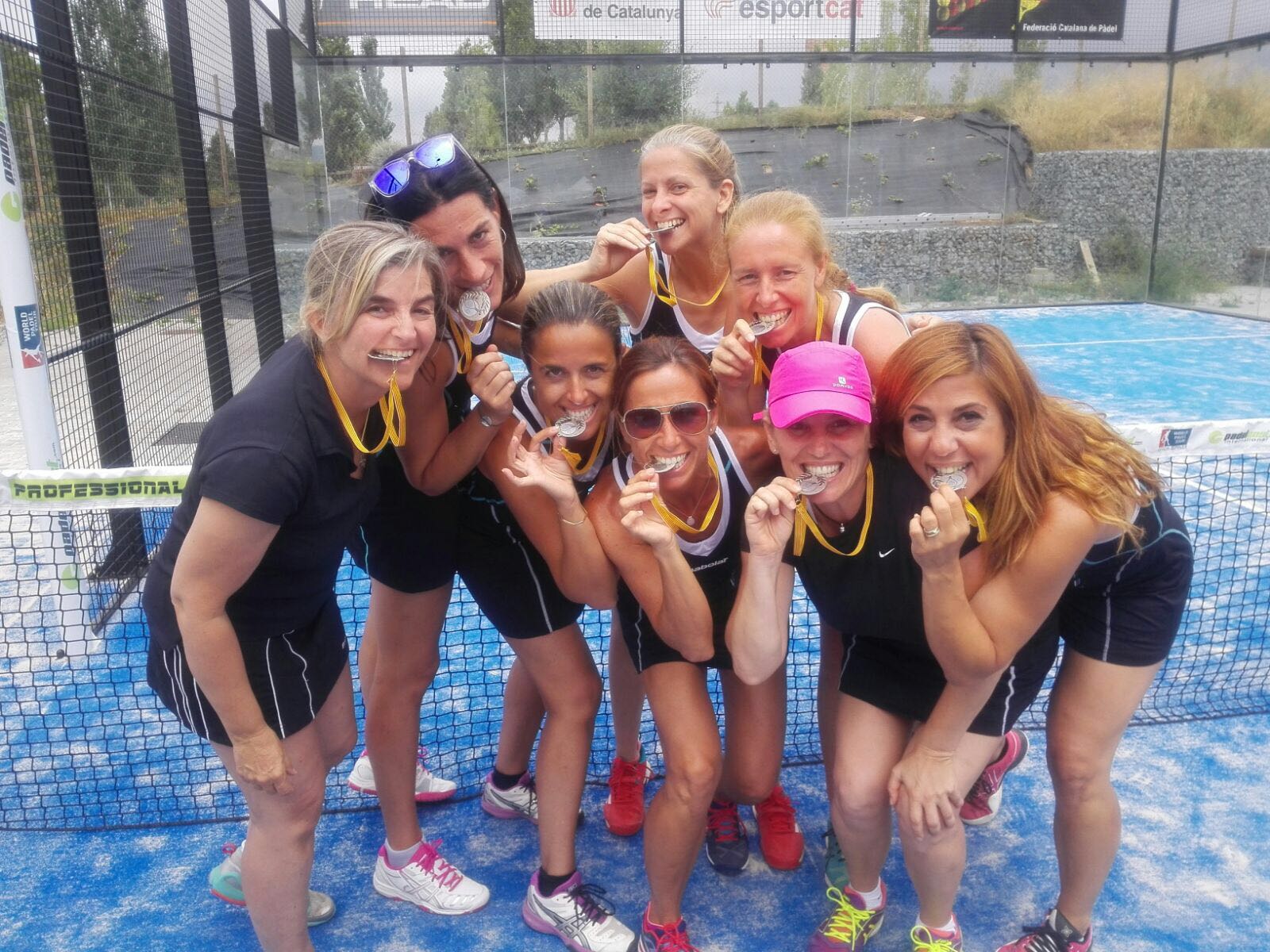 Algunes de les components de l'equip seleccionat pel campionat FOTO: Cedida