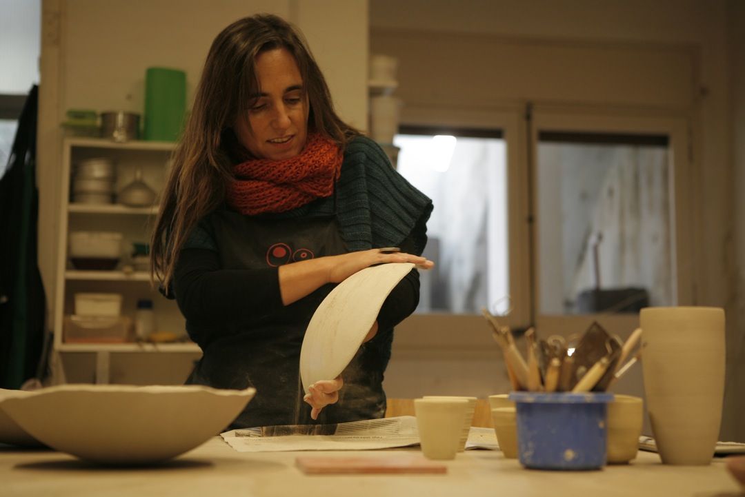 Roberta Ferreira treballat a DTerra  FOTO: Artur Ribera