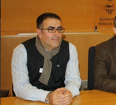 El nou director d'àmbit quan va ser presentat a Mollet el 2010 FOTO: Aj de Mollet del Vallés