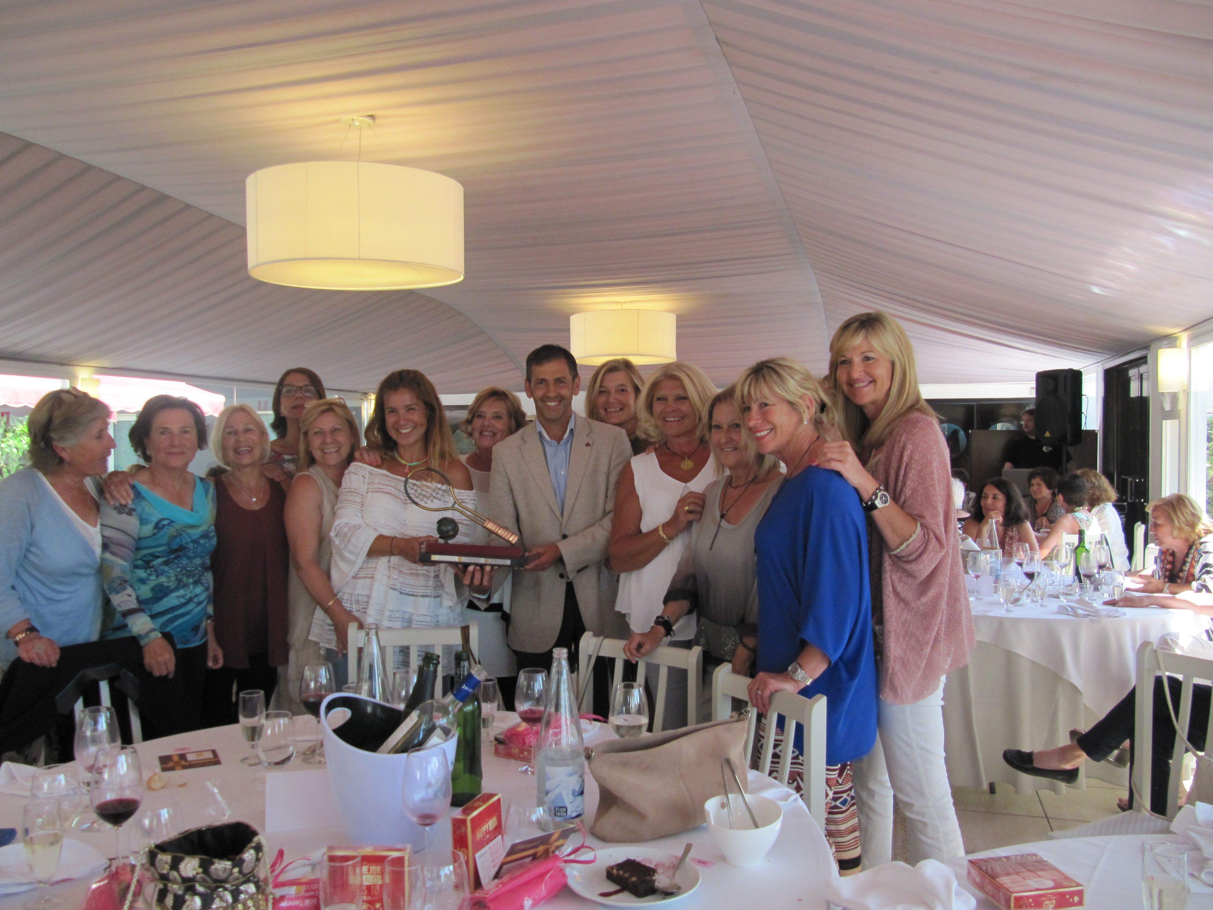 Joan Navarro, president de la Federació Catalana de Tennis, va assistir a l'entrega de premis FOTO: Set Ball Tennis