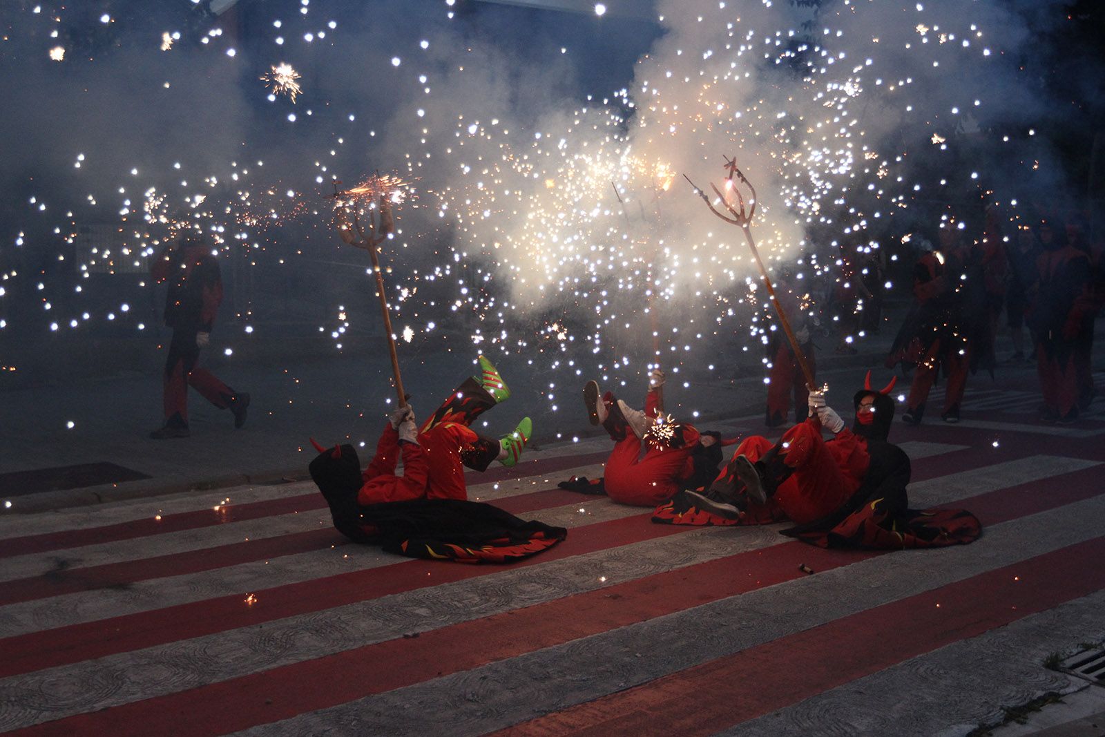 Correfoc de la Festa Major de Mira-sol FOTO: Haidy Blanch
