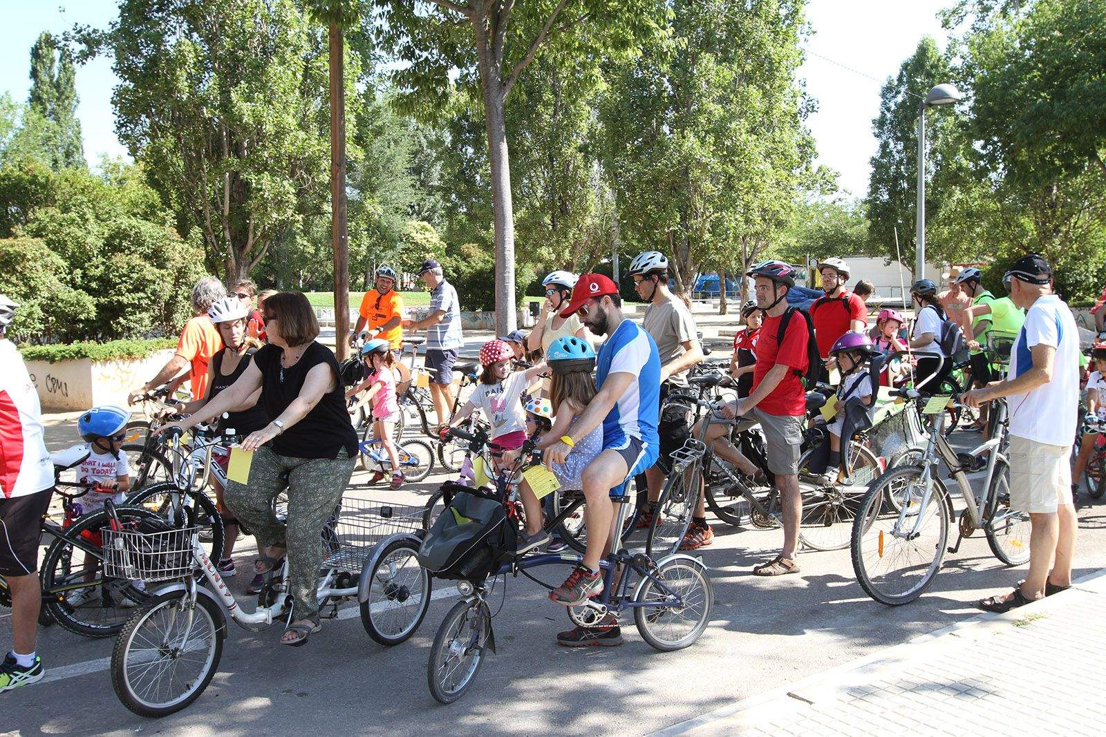 Pedalada popular a Mira-sol FOTO: Haidy Blanch