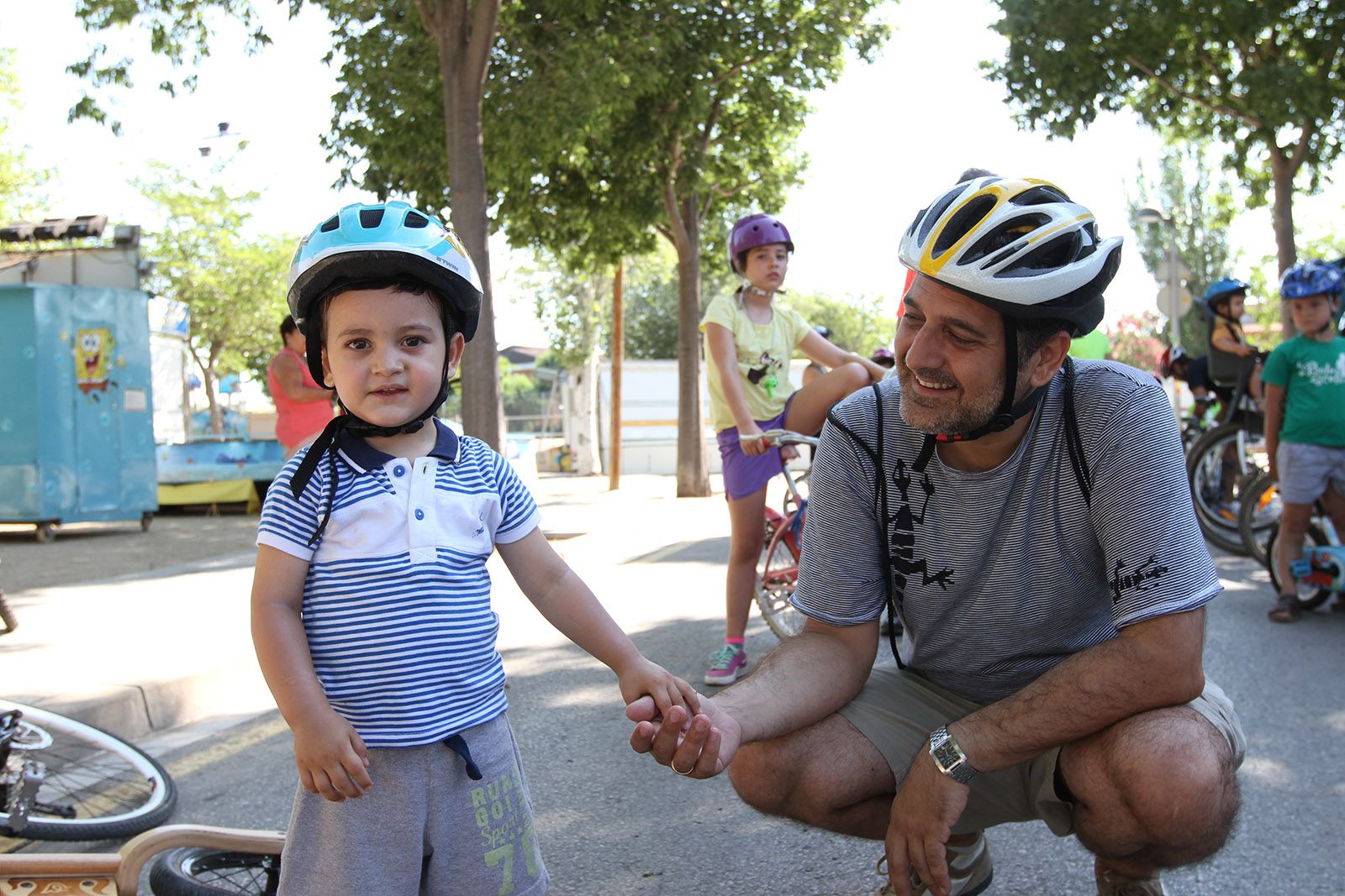 És una activitat familiar, on hi poden participar ciclistes de totes les edats FOTO: Haidy Blanch