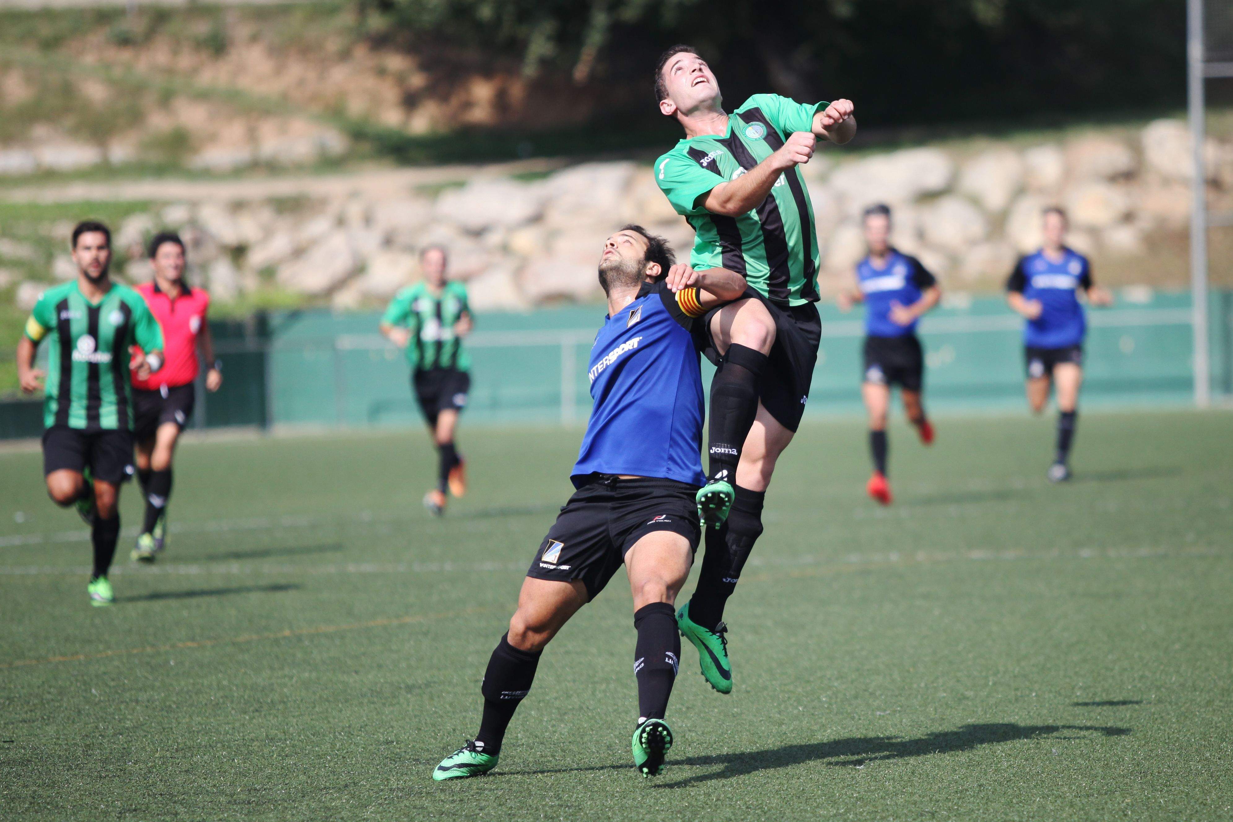 Junior FC 'B' i Mira-sol Baco Unión es van enfrontar fa dues temporades FOTO: Lali Puig