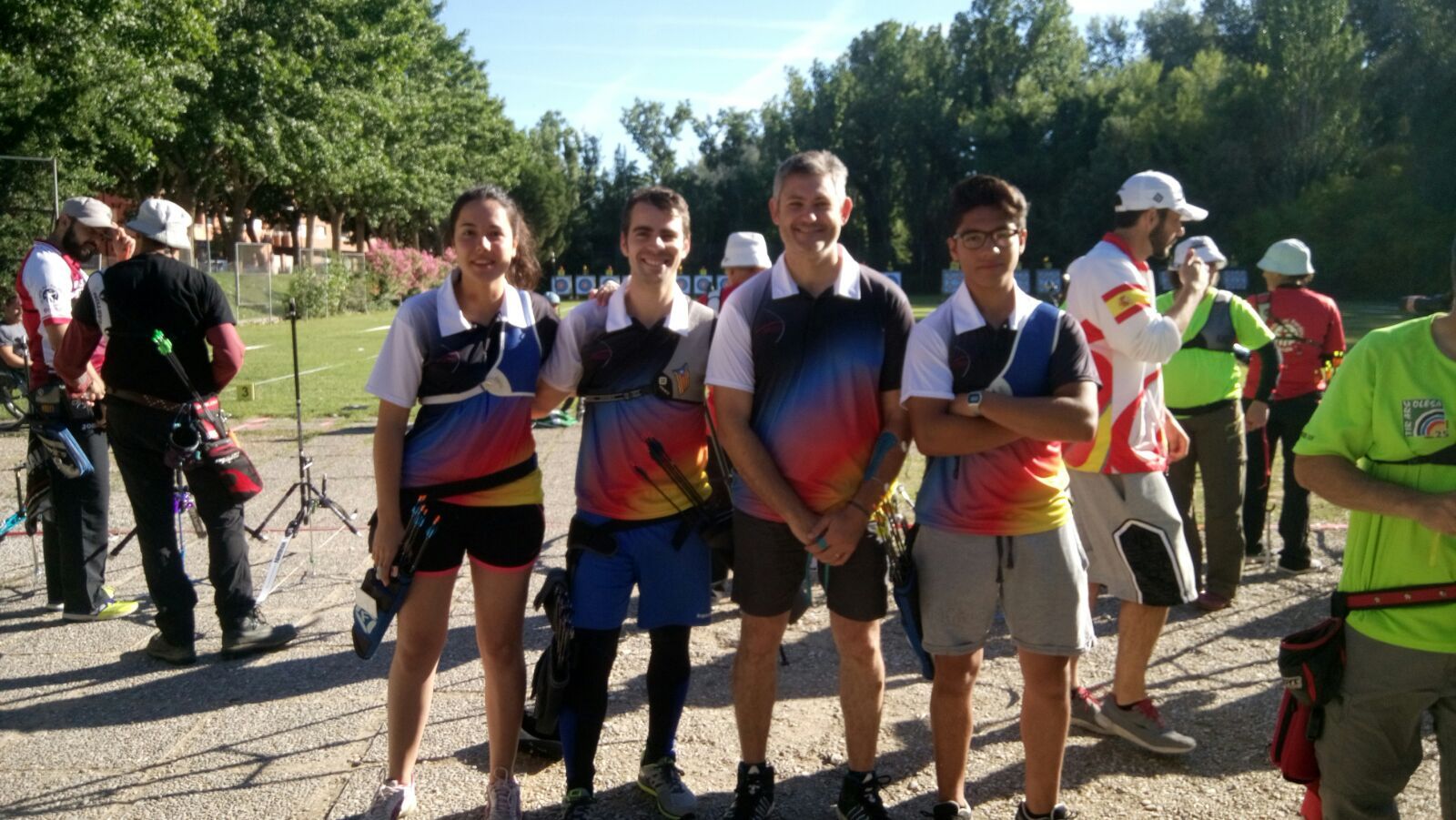 D'esquerra a dreta: Judit Pola, Andreu Ramírez, Raúl Quiles i Sebastian Zeballos FOTO: Cedida