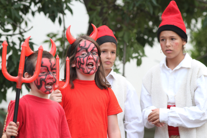 El pregó d'enguany ha estat l'estrella de la Festa Major FOTO: Haidy Blanch 