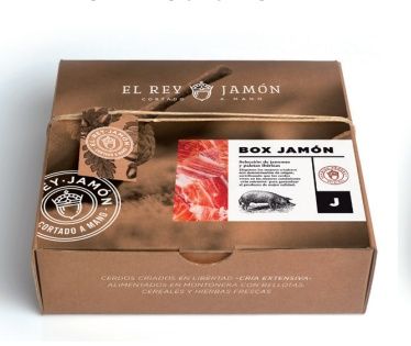 A El Trono del Jamón ofereixen diversos lots FOTO: Cedida 