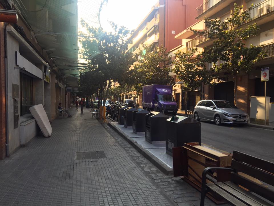 Actes d'incivisme al barri de Monestir - Sant Francesc FOTO: veïns del barri de Monestir - Sant Francesc