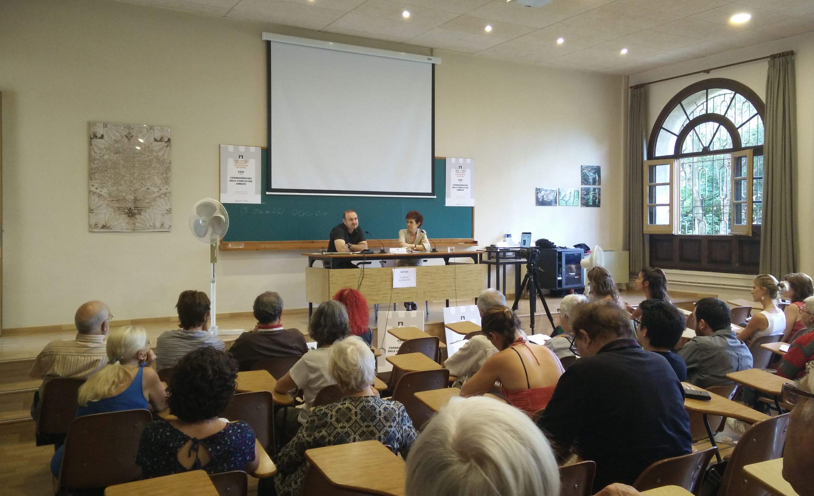 José Ángel Ruiz Jiménez fent les conclusions FOTO: Pere Fernández