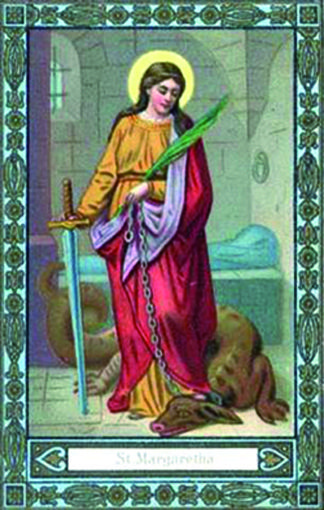 Santa Margarida se celebra el 20 de juliol