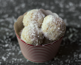 Les boletes de coco són molt fàcils de fer i molt bones 