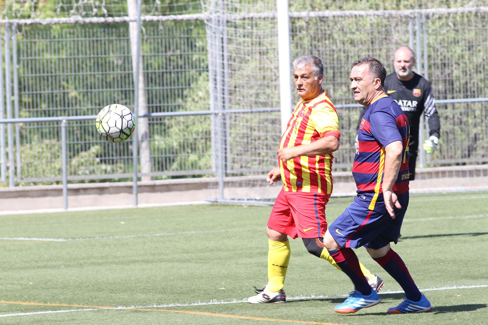 L'Agrupació Barça Jugadors ha fet 3 equips FOTO: Haidy Blanch