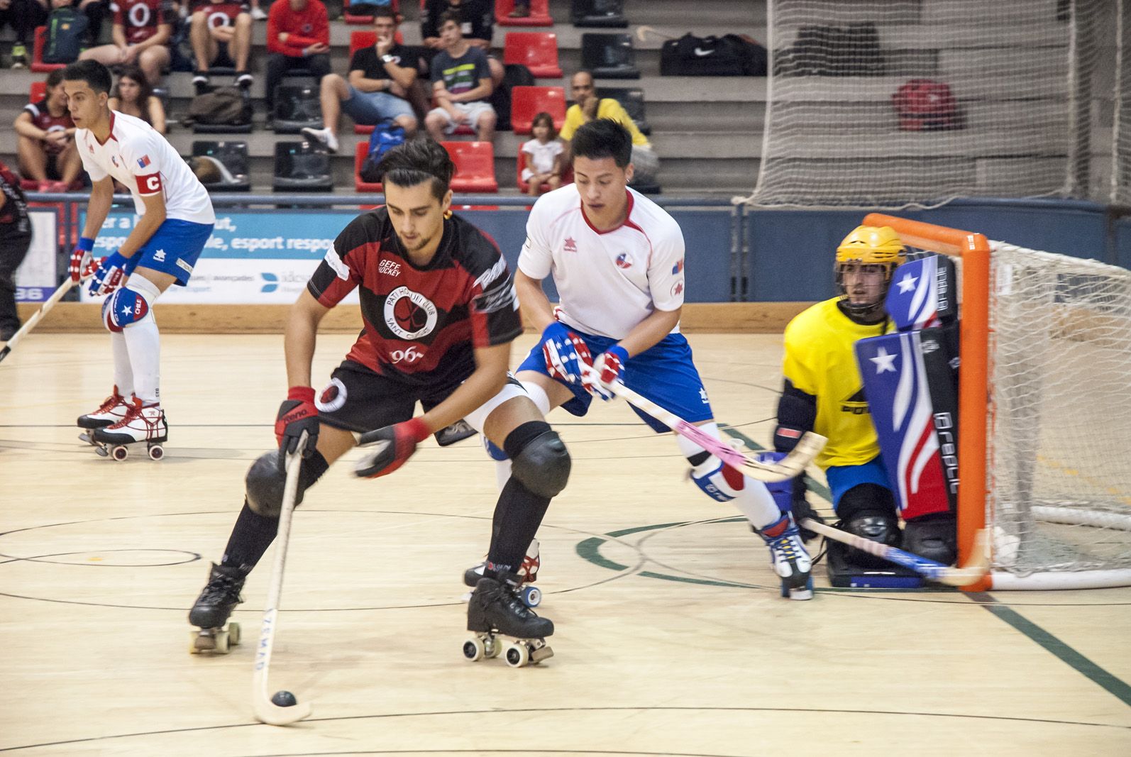 David Yepes, a l'última Copa Monestir, contra la selecció sub-20 de Xile FOTO: Aida Sotelo