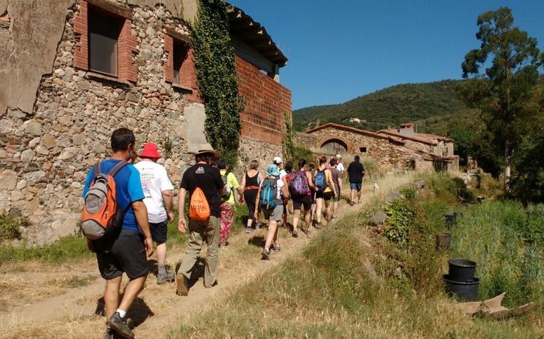 Grup de participants en La Marxa Som 2016  FOTO: Cedida
