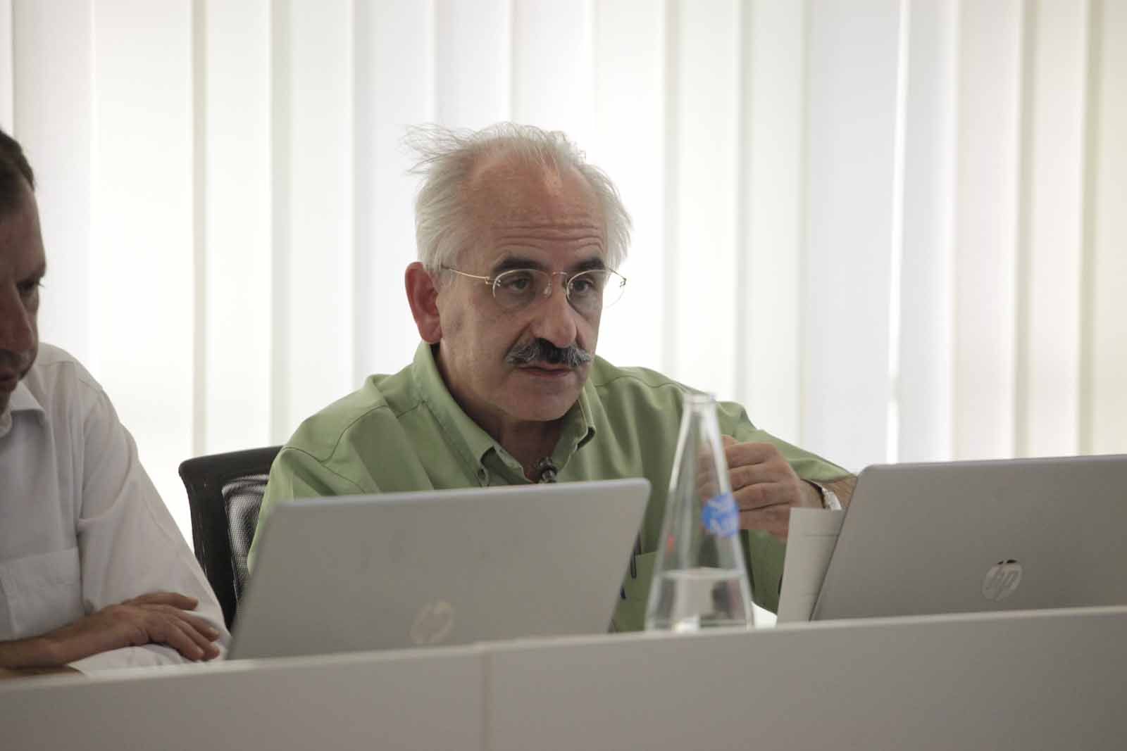 Puigdomenech durant un ple FOTO: Artur Ribera