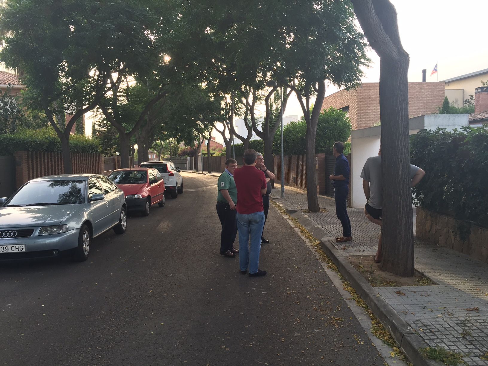 Veïns del carrer de Panamà s'han organitzat els últims dies per trobar solucions als robatoris FOTO: TOT Sant Cugat