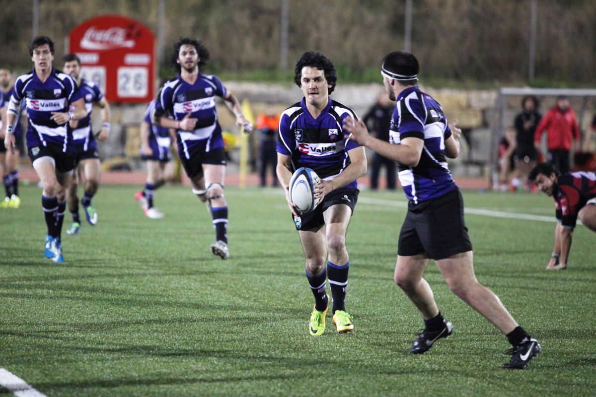 Imatge del Rugby Sant Cugat  FOTO: Lali Puig