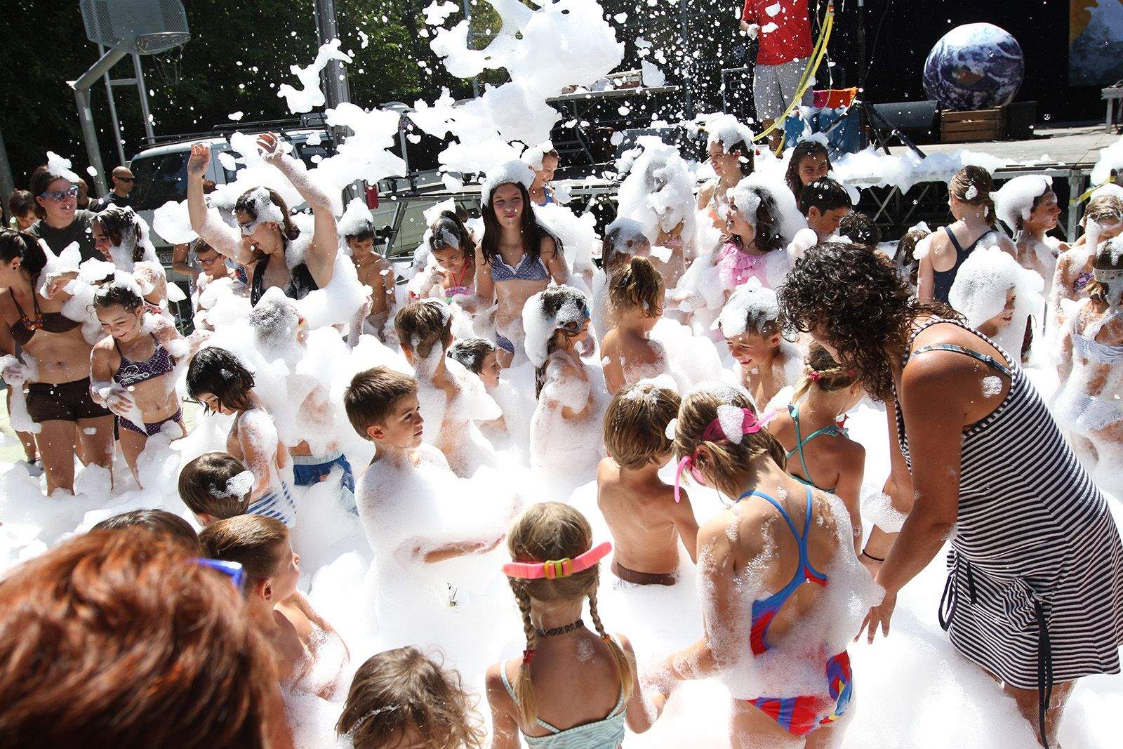 La festa de l'escuma  FOTO: Haidy Blanch