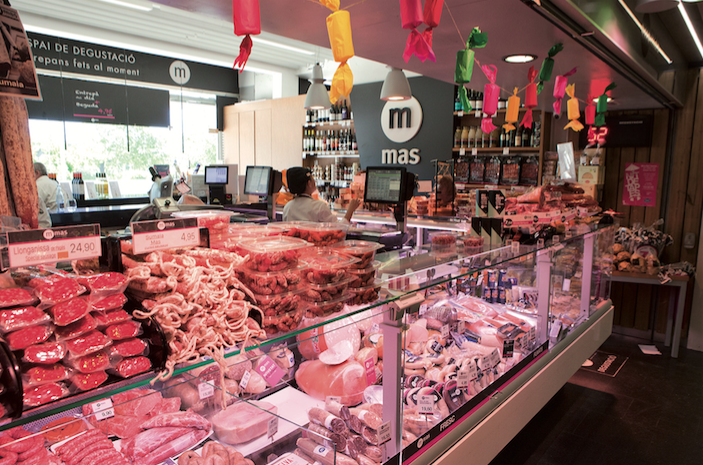 La botiga de Mas Gourmets es troba al mercat de Mira-sol FOTO: Artur Ribera 