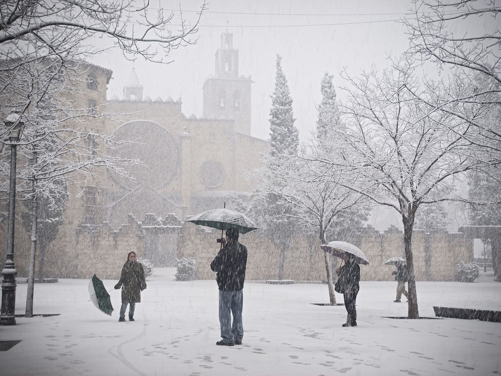Nevada del 2010, una de les imatges que inclou el reportatge FOTO: Artur Ribera