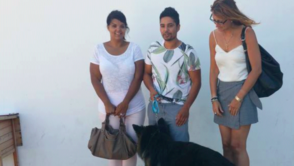 Binex amb la seva família  FOTO: Cedida