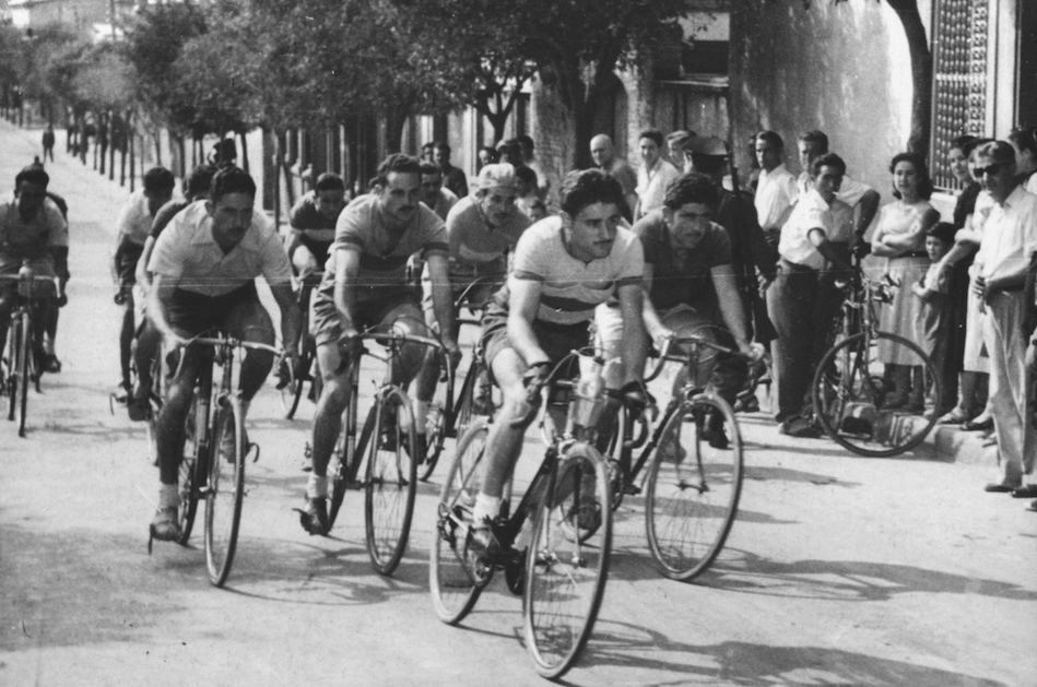 Cursa ciclista als Quatre Cantons als anys 50 FOTO: fotos Bibian